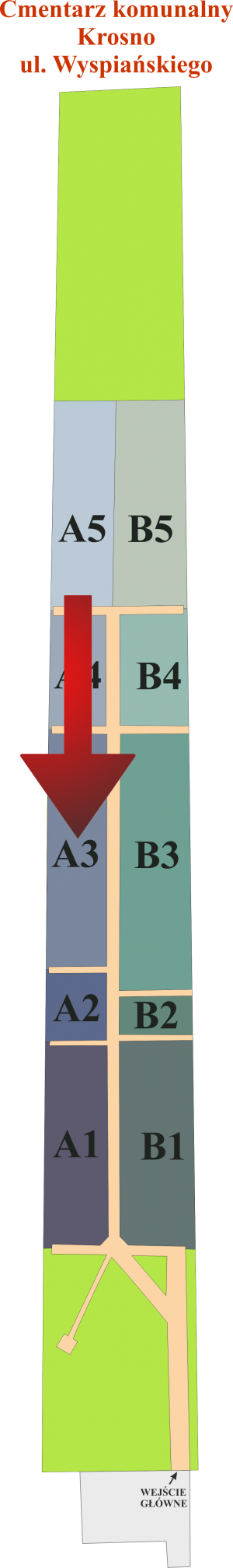 Brak mapy sektorowej