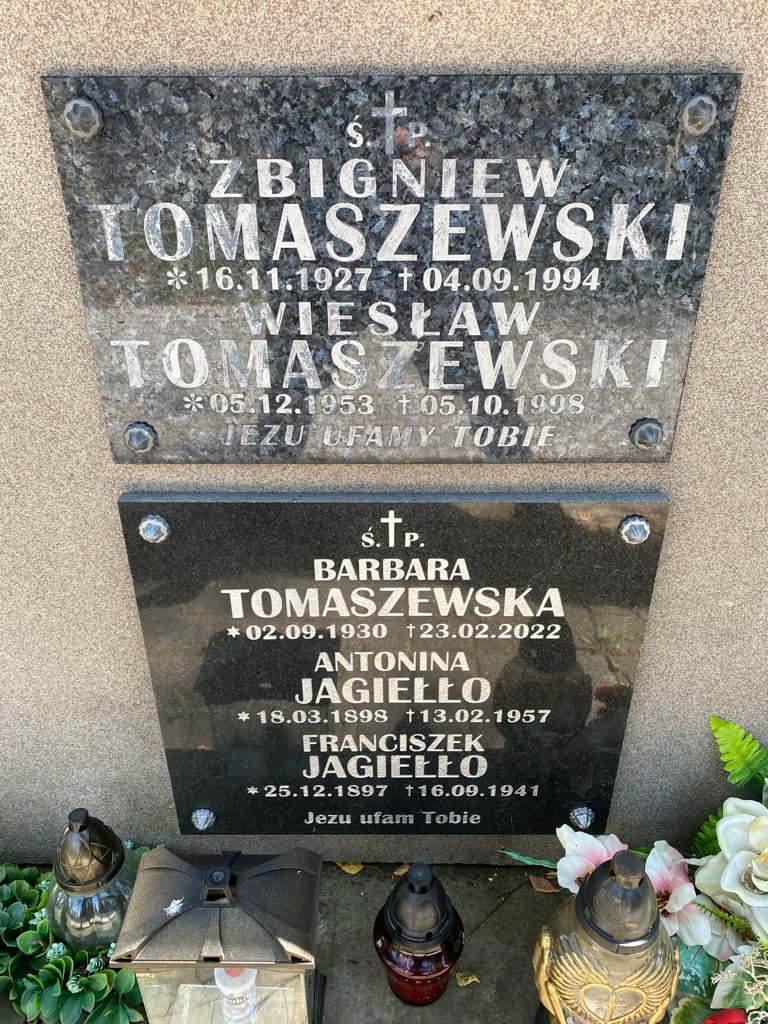 Grób Krzysztof Jagiełło