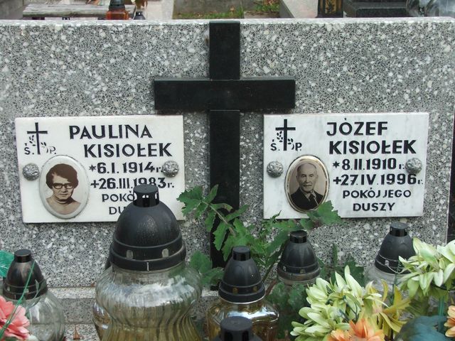 Grób Józef Kisiołek