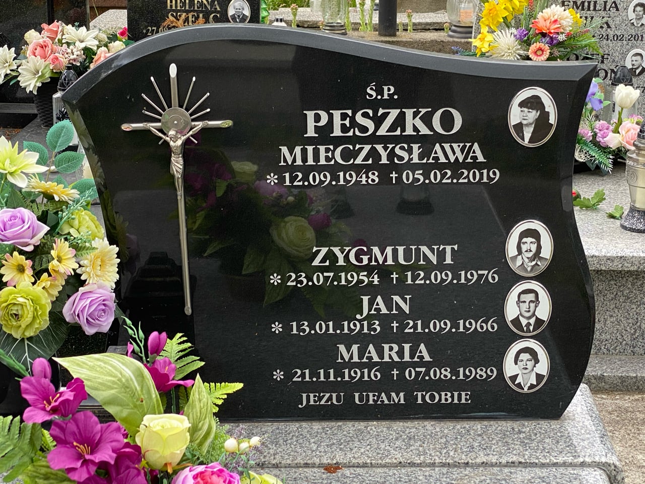 Grób Maria Peszko