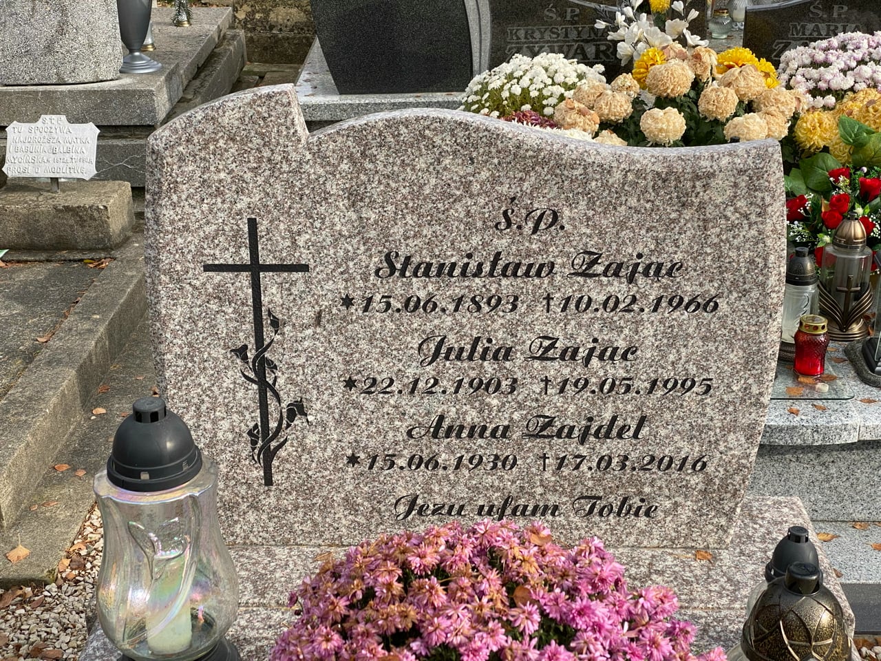 Grób Anna Zajdel
