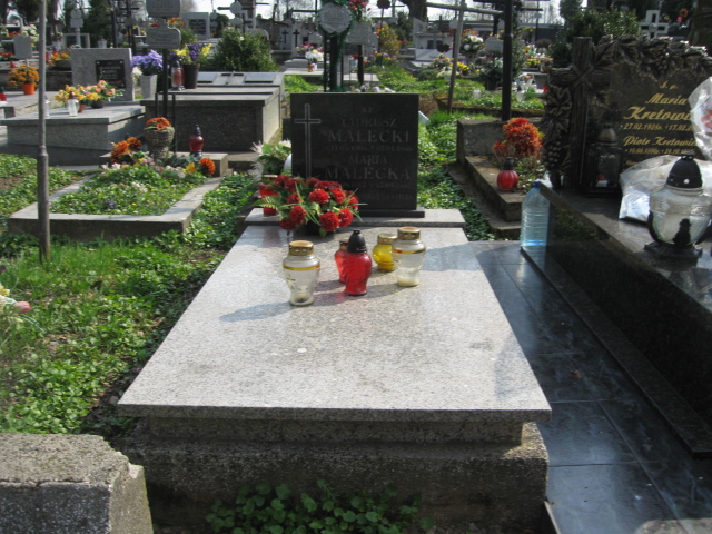 Grób Maria Małecka