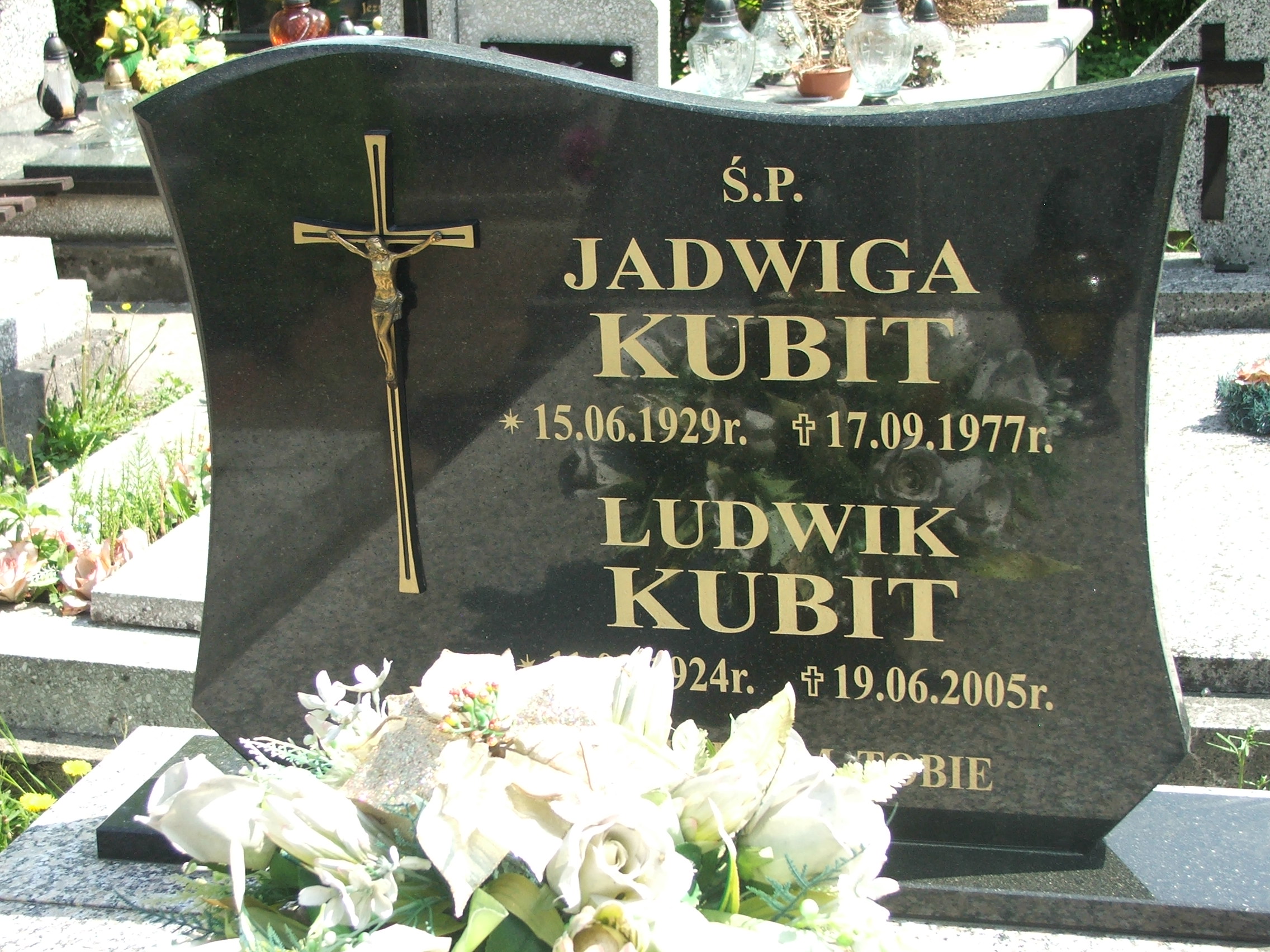 Grób Jadwiga Kubit