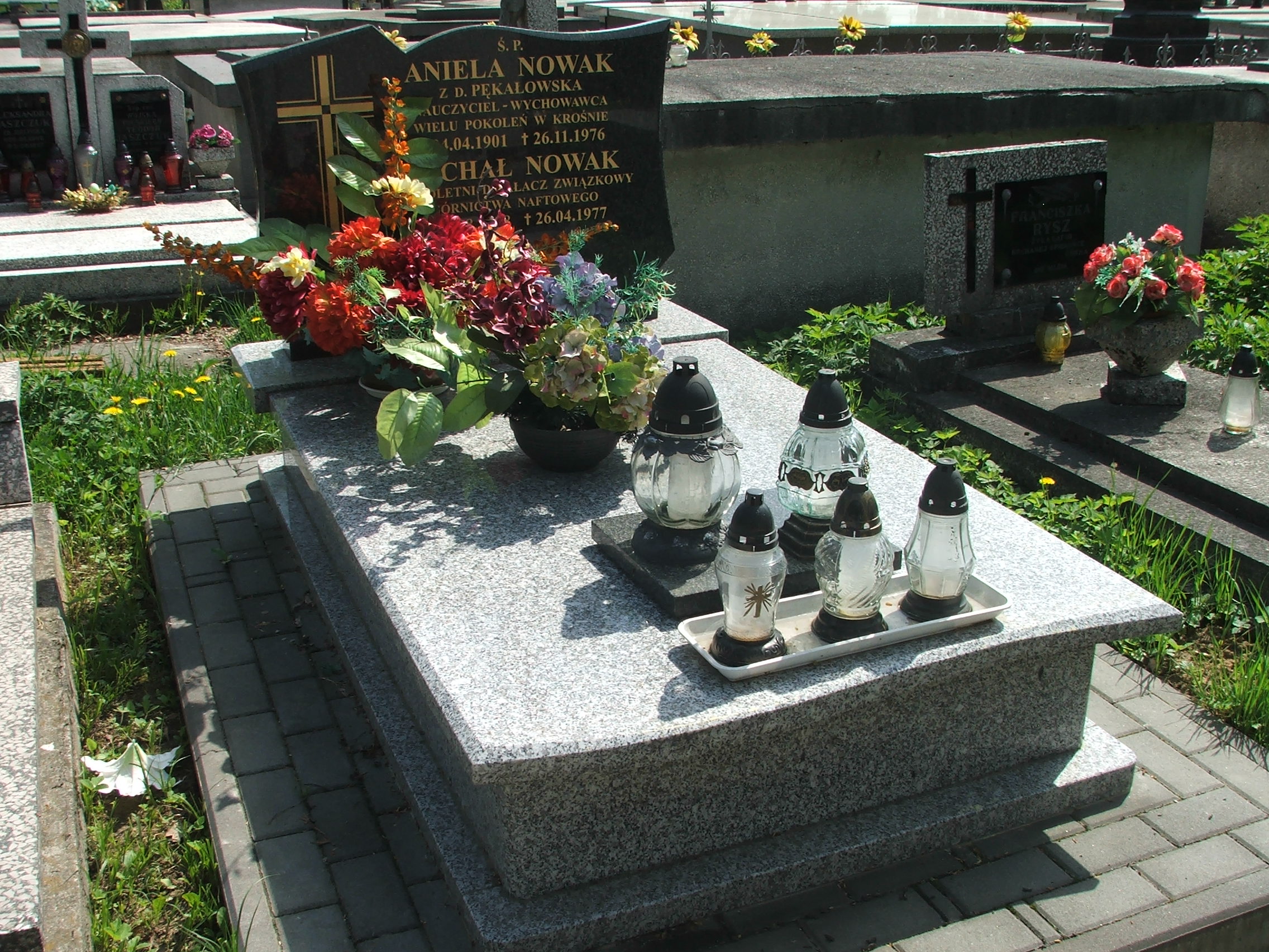 Grób Michał Nowak