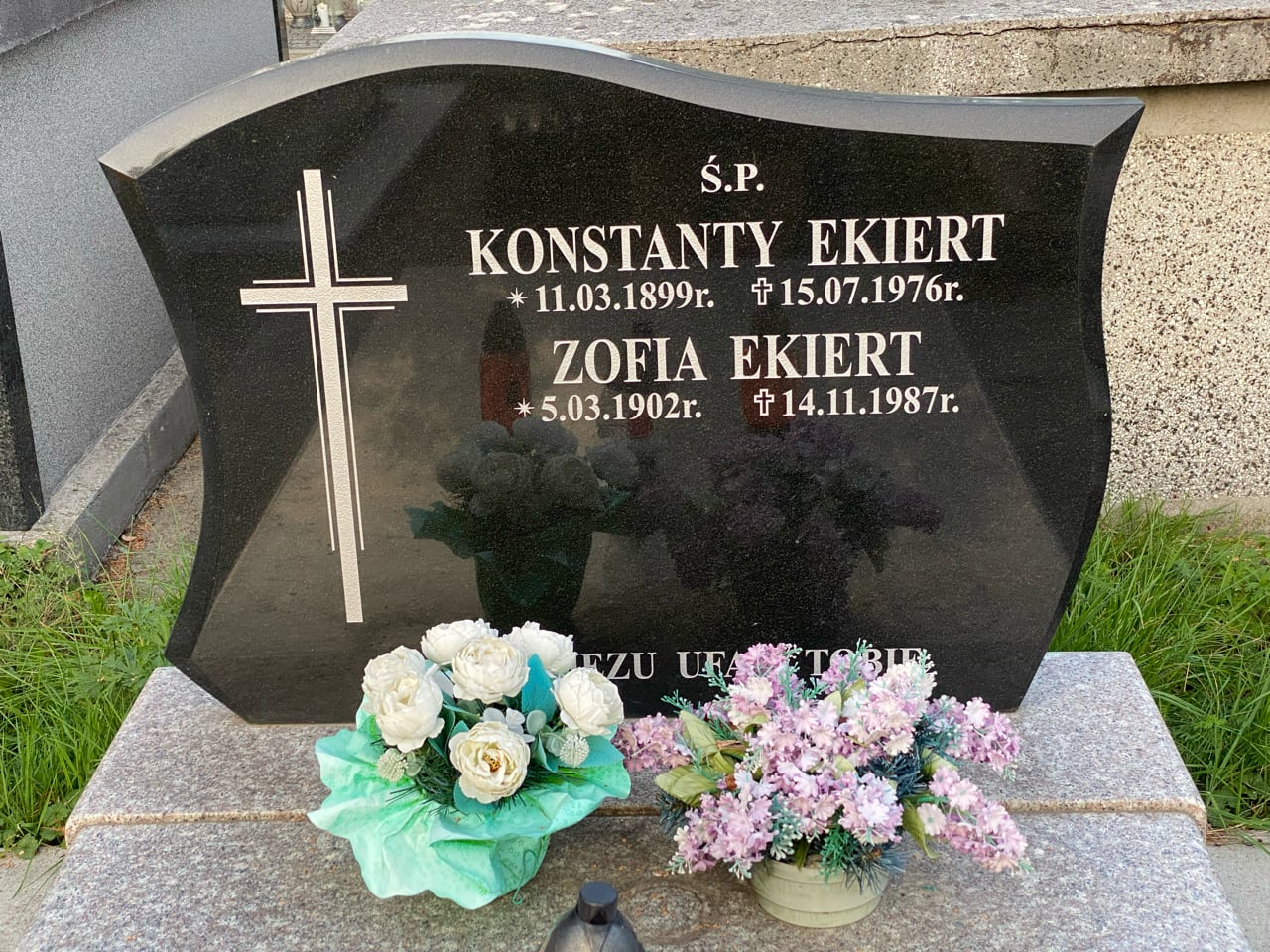 Grób Stanisława Ekiert