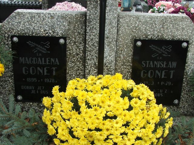 Grób Stanisław Gonet