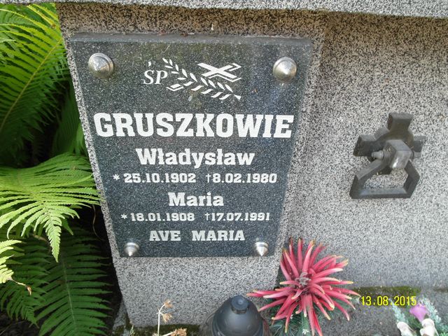 Grób Władysław Gruszka