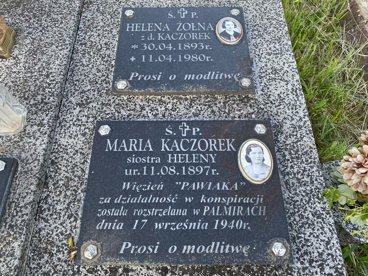 Grób Helena Żółna