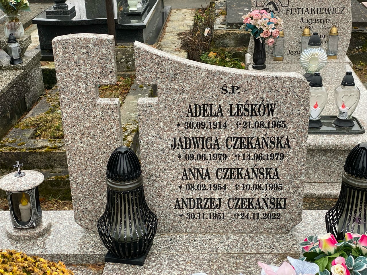 Grób Anna Czekańska