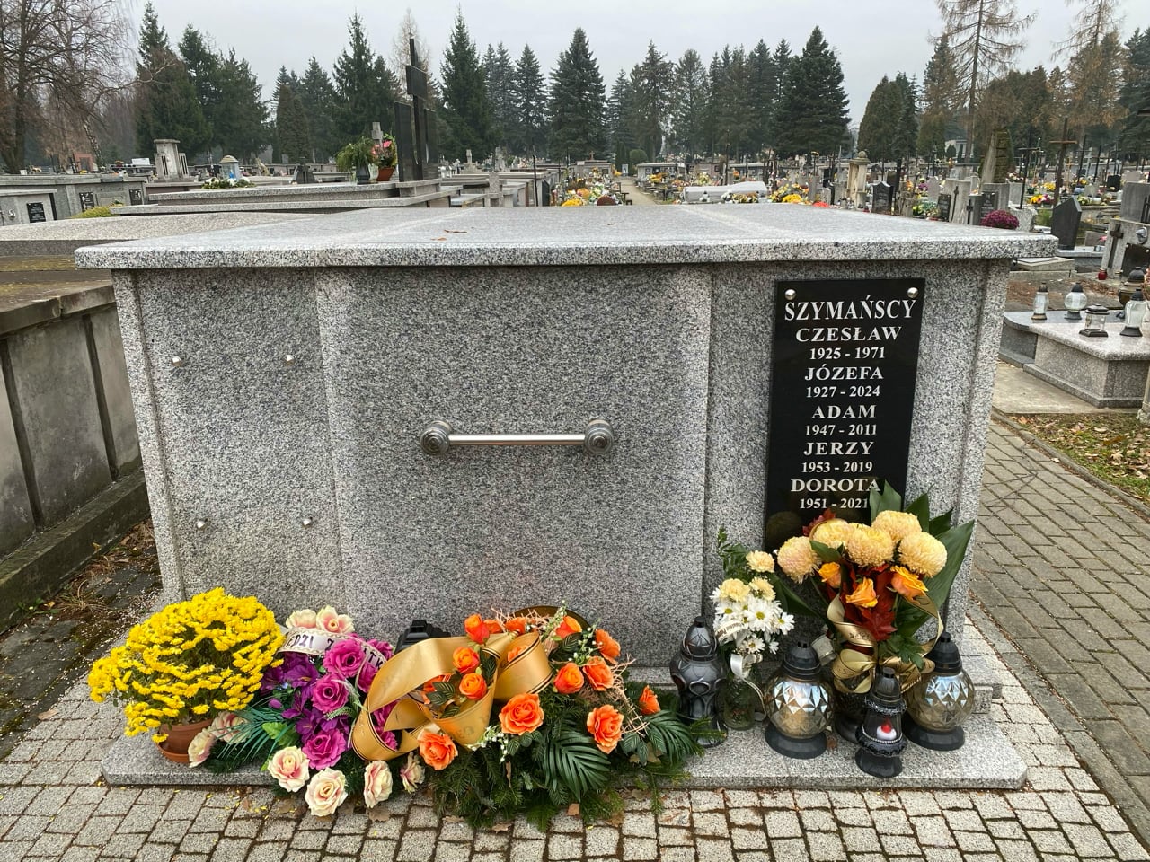 Grób Józefa Szymańska 
