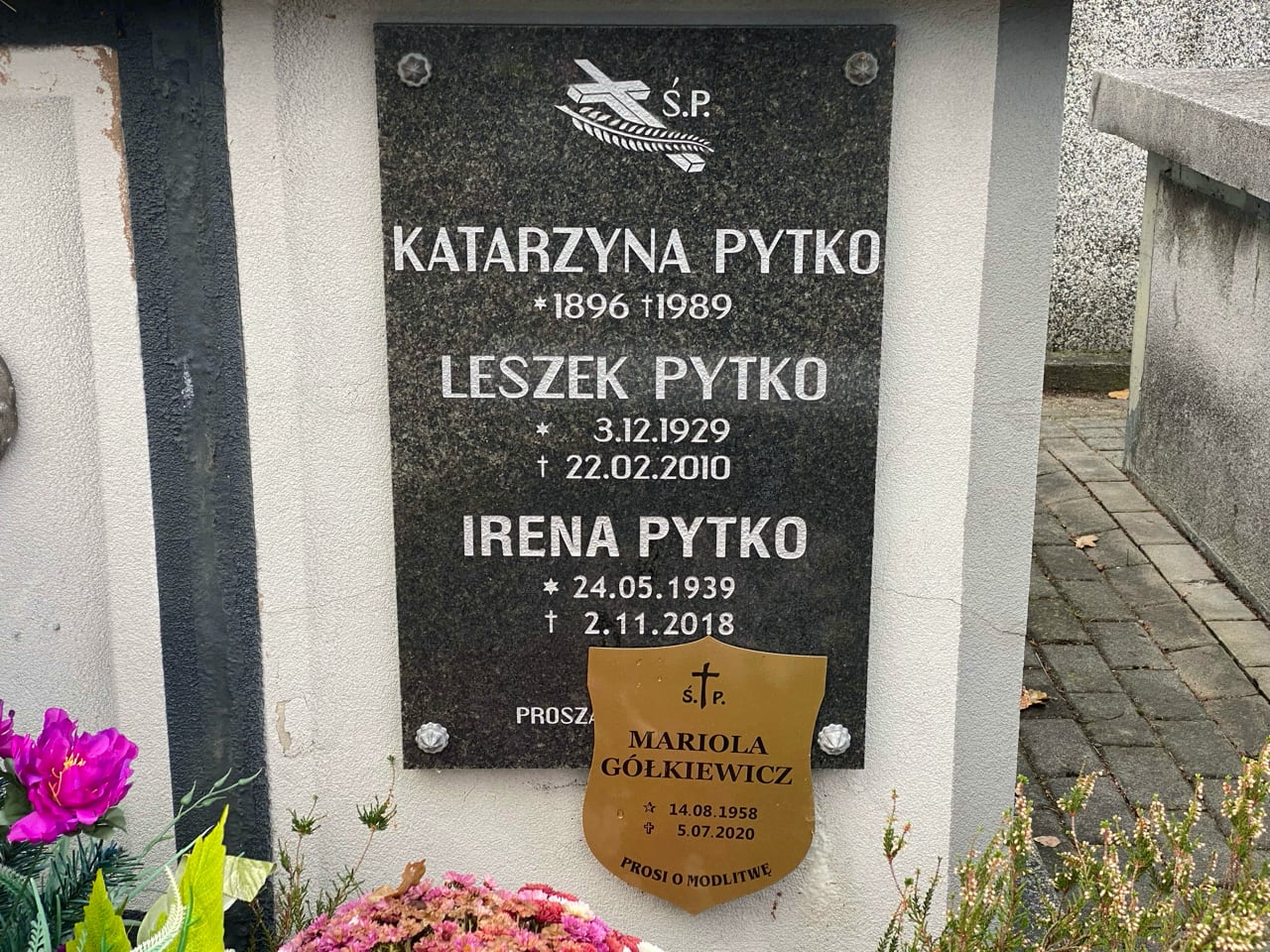 Grób Katarzyna Pytko