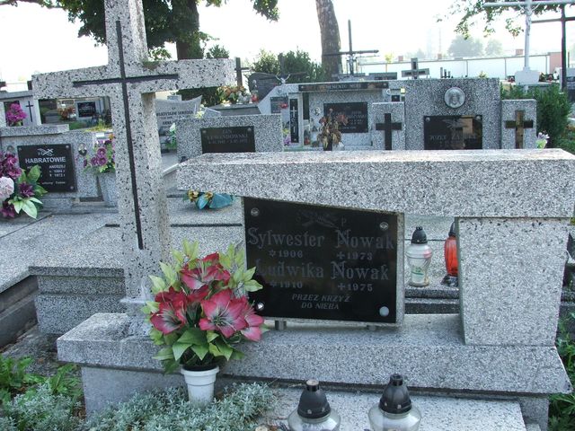 Grób Sylwester Nowak