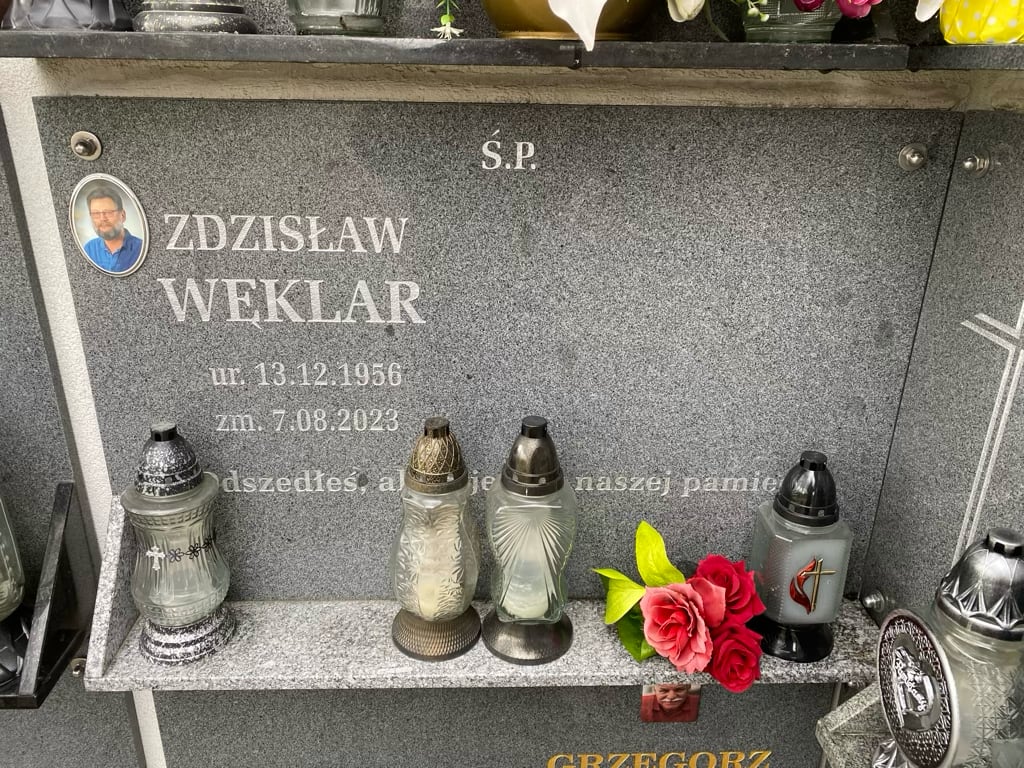 Grób Zdzisław Węklar
