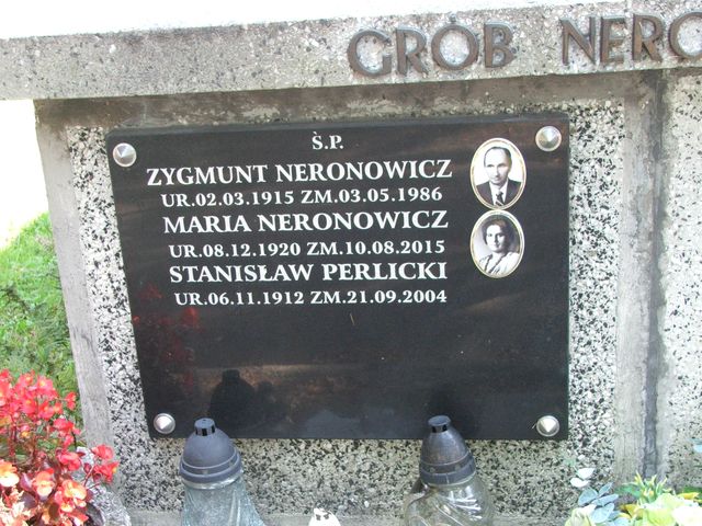 Grób Maria Neronowicz