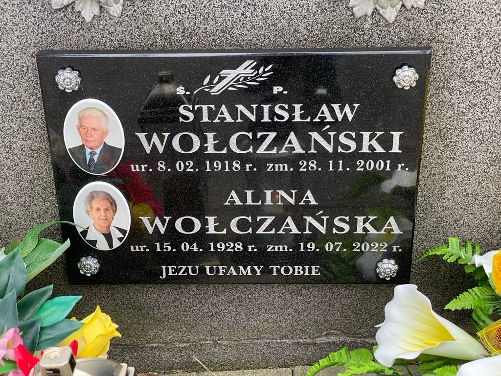 Grób Stanisław Wołczański