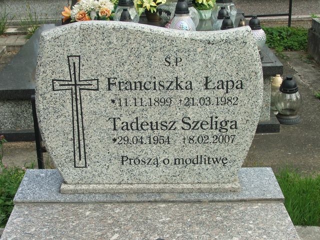 Grób Tadeusz Szeliga
