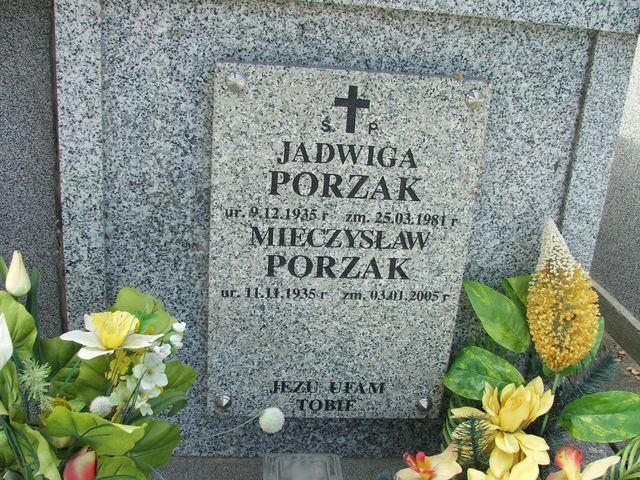 Grób Halina Porzak