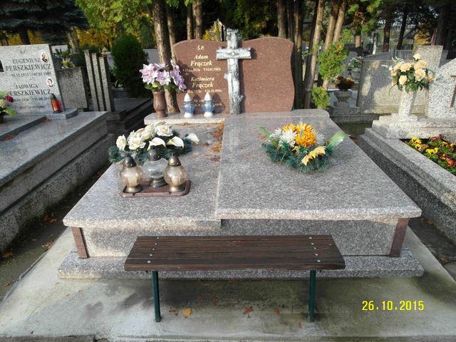 Grób Kazimiera Frączek