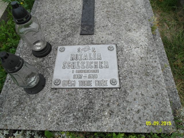 Grób Rozalia Schleicher
