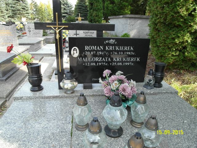 Grób Roman Krukierek