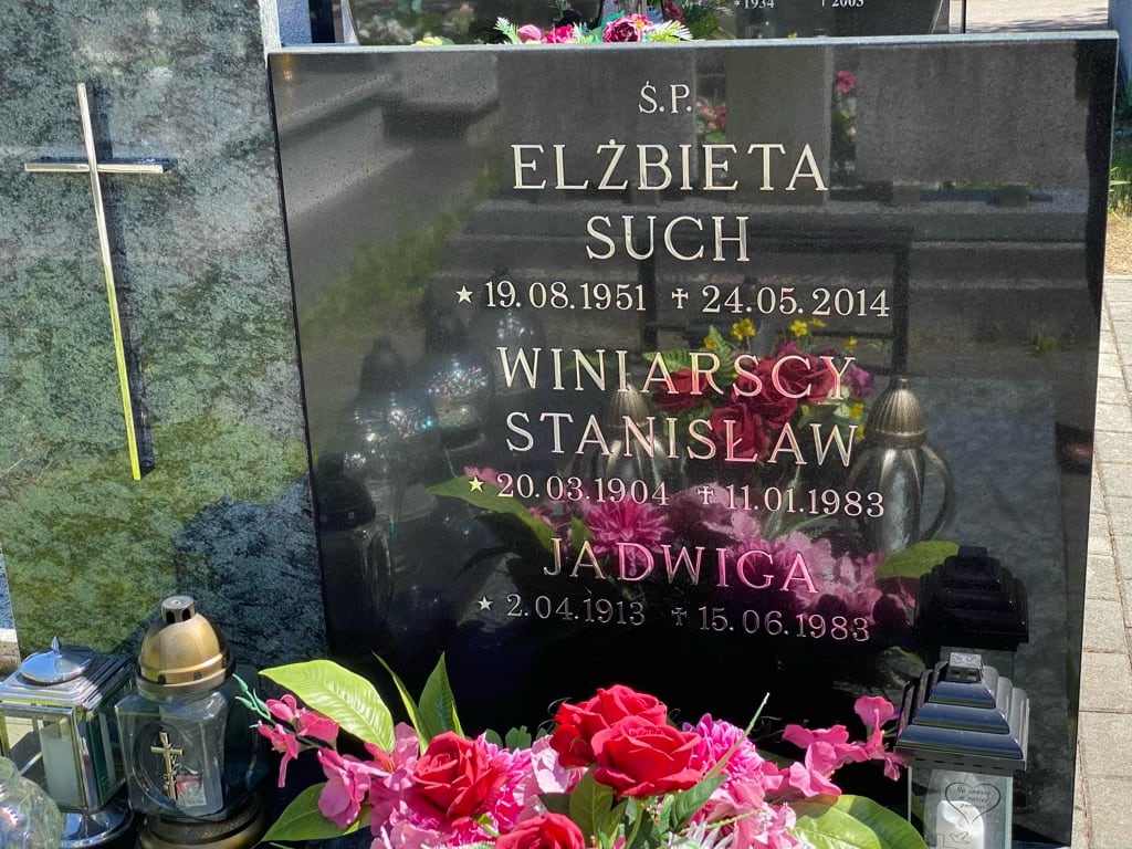 Grób Jadwiga Winiarska