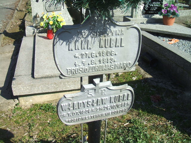 Grób Władysław Kubal