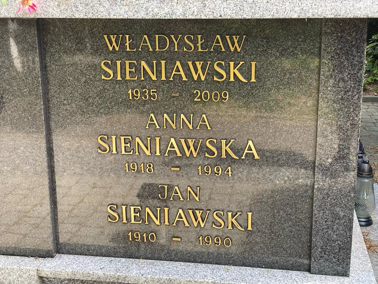 Grób Jan Sieniawski