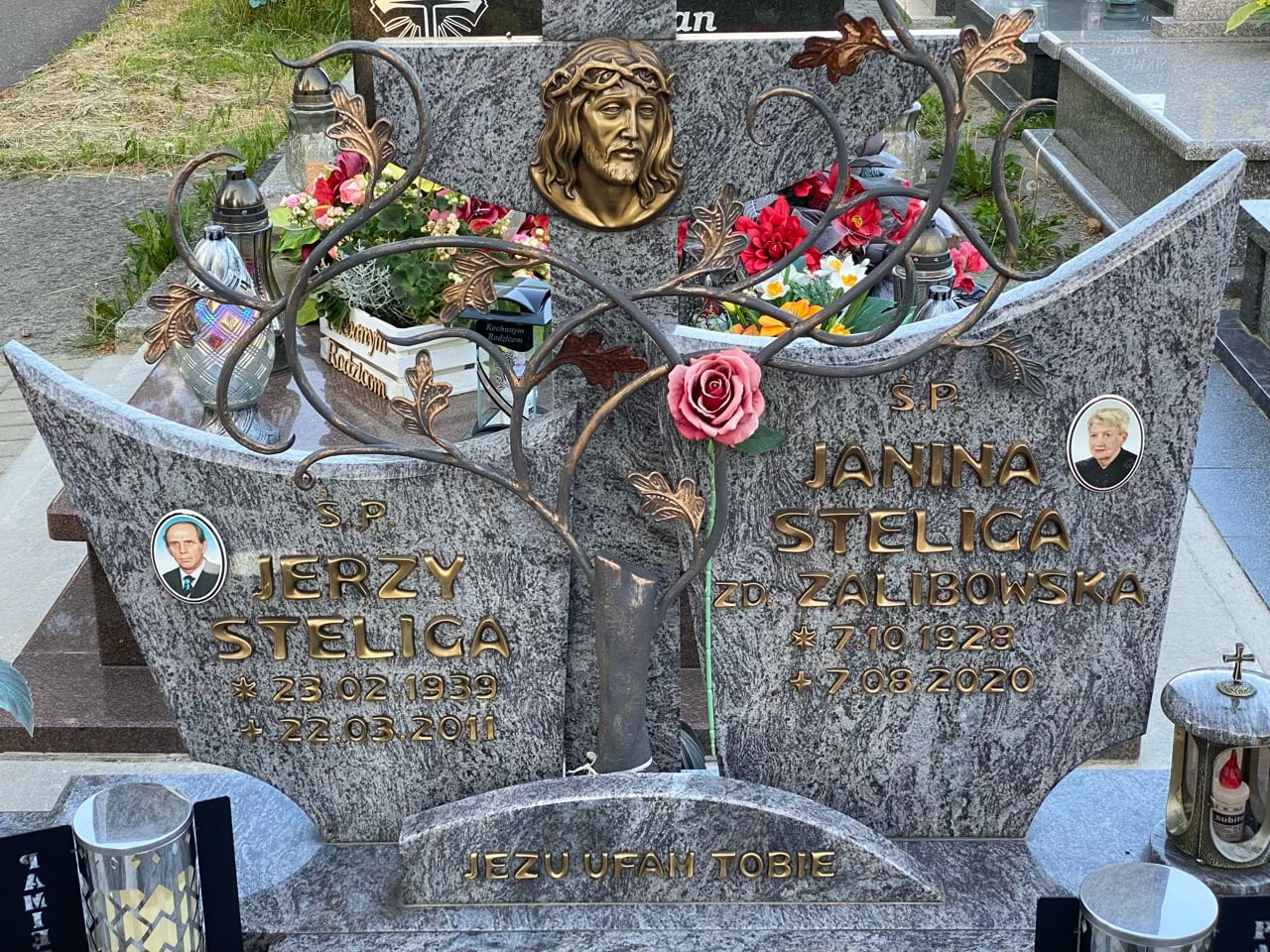 Grób Janina Steliga