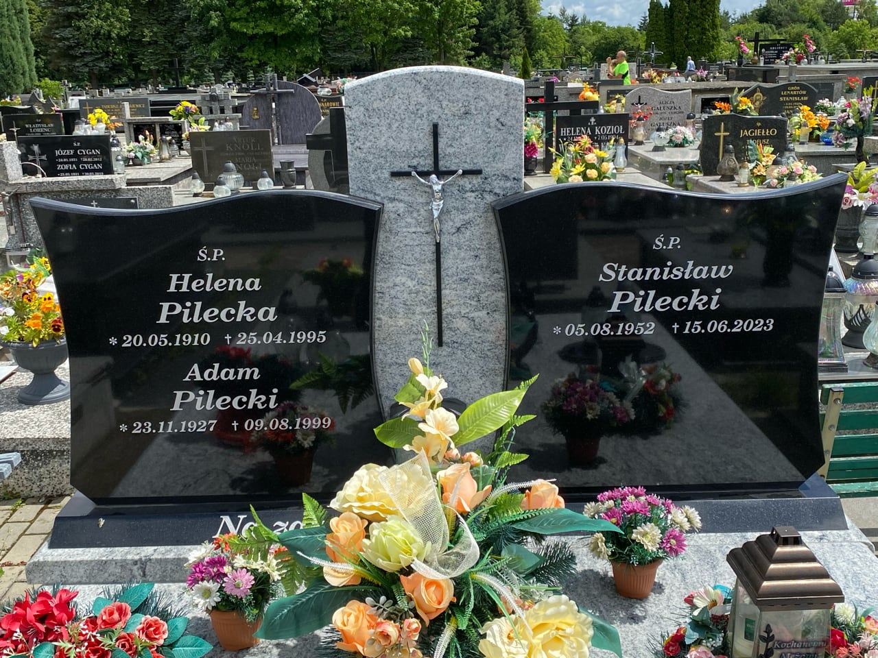 Grób Stanisław Pilecki