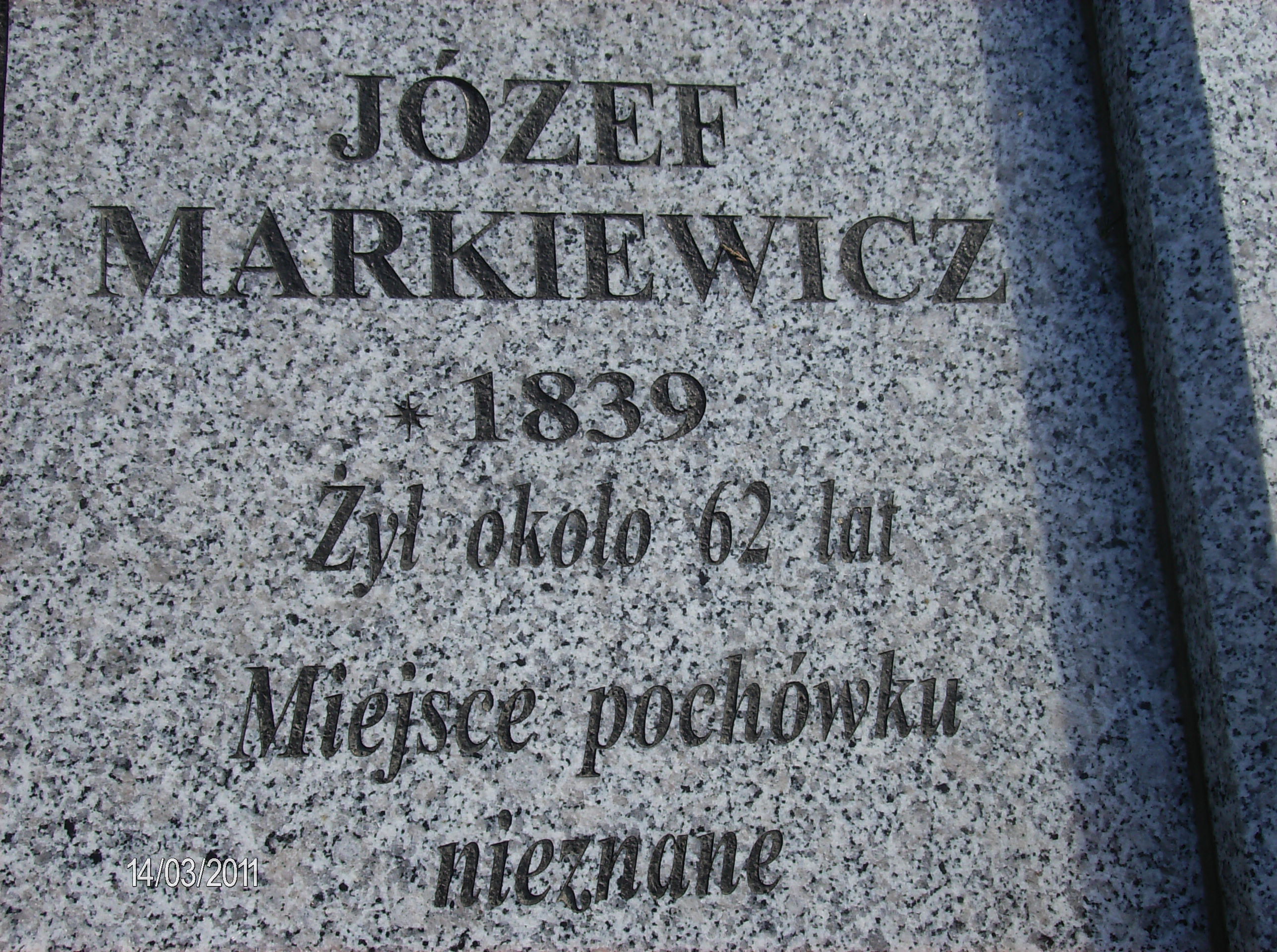 Zdjęcie grobu