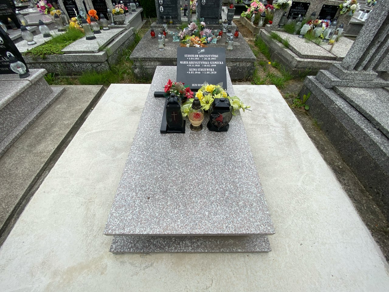 Grób Stanisław Józef Krzysztyński