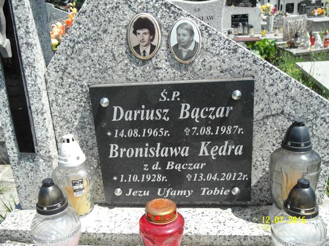 Grób Dariusz Bączar