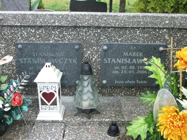 Grób Stanisław Stanisławczyk