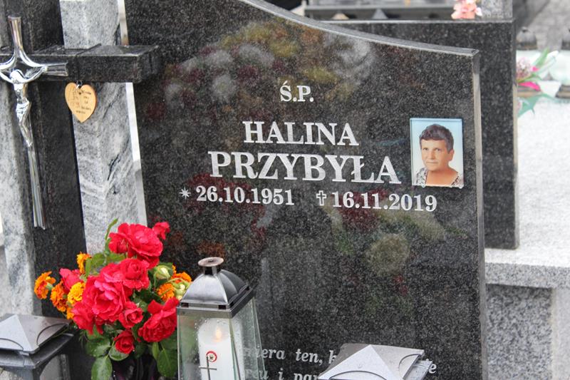 Grób Halina Przybyła 