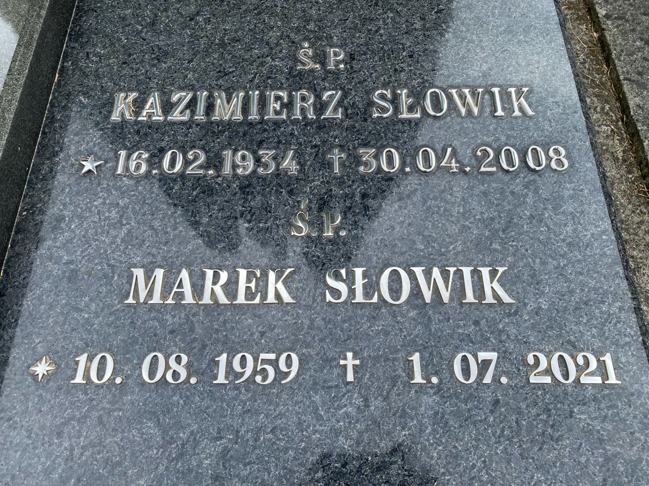 Grób Kazimierz Słowik