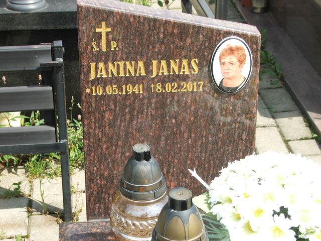 Grób Janina Janas