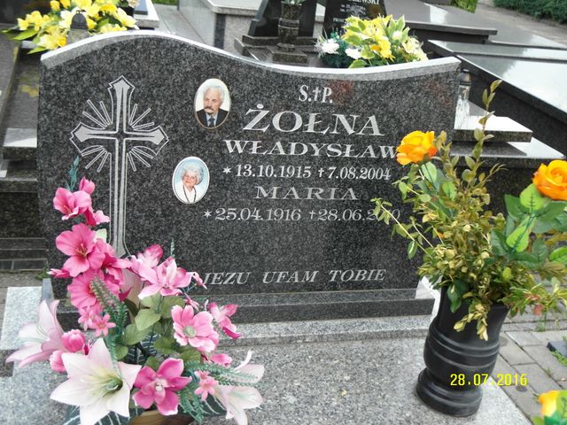 Grób Władysław Żołna