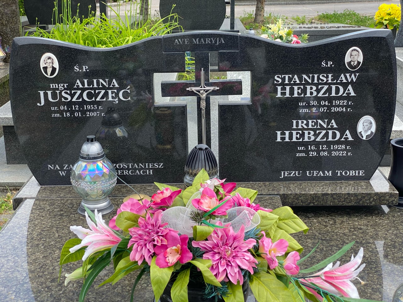 Grób Stanisław Hebzda