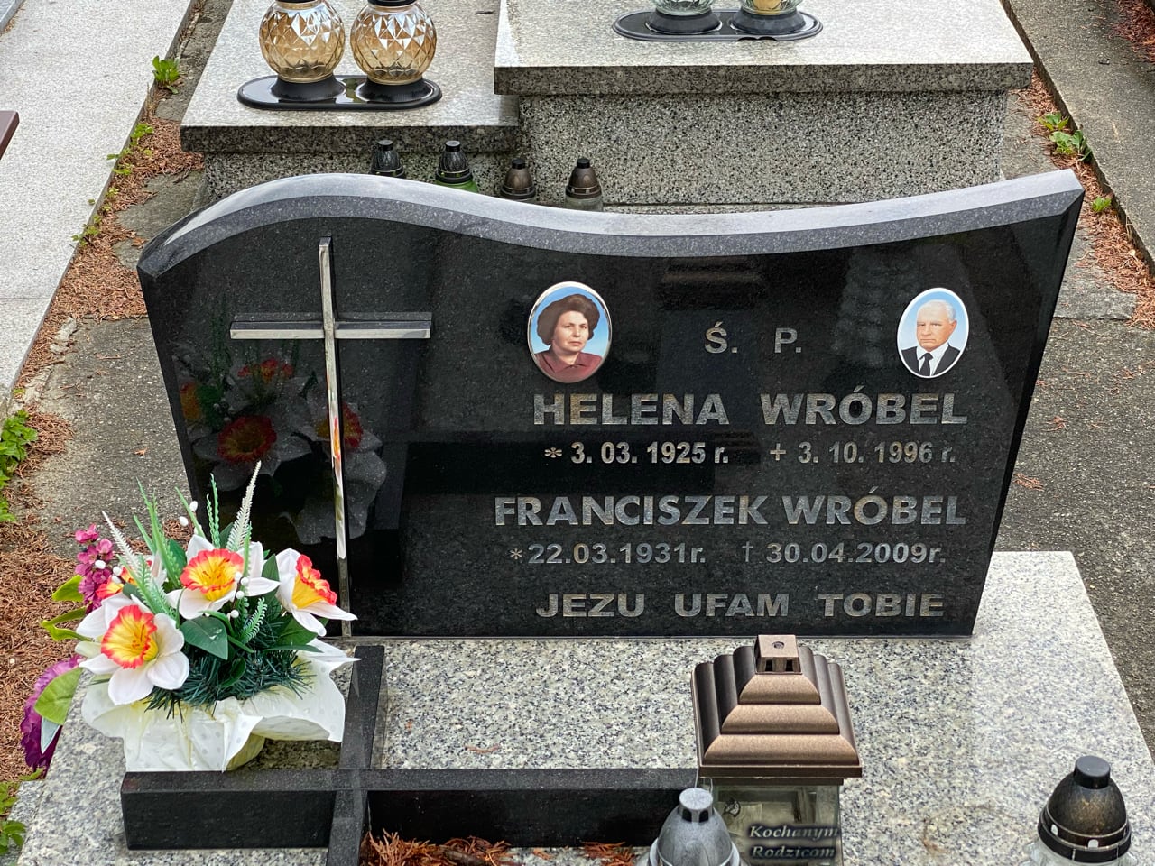 Grób Franciszek Wróbel