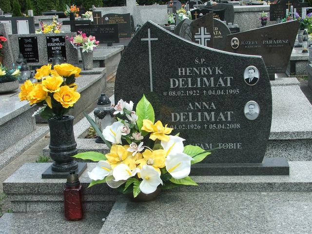 Grób Henryk Józef Delimat