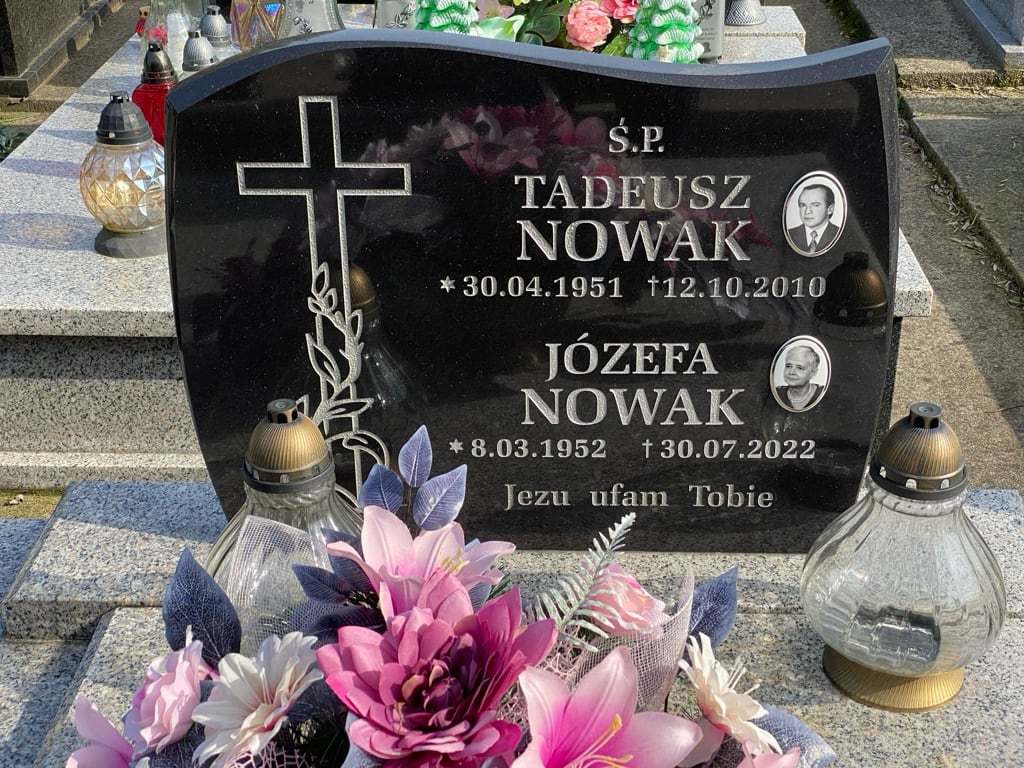 Grób Tadeusz Adam Nowak