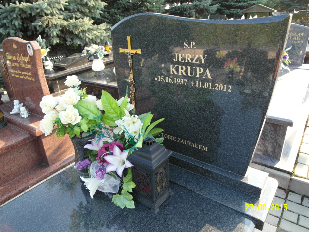 Grób Jerzy Krupa
