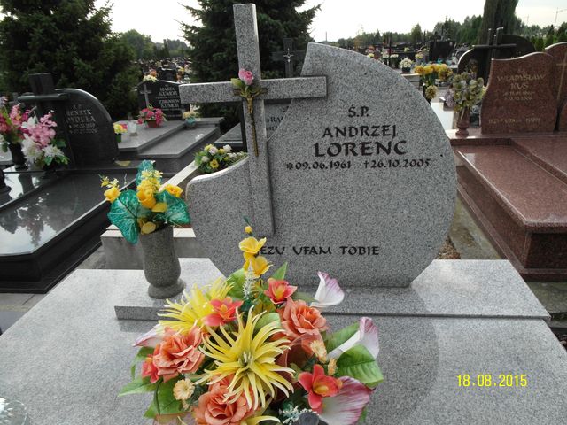 Grób Andrzej Lorenc