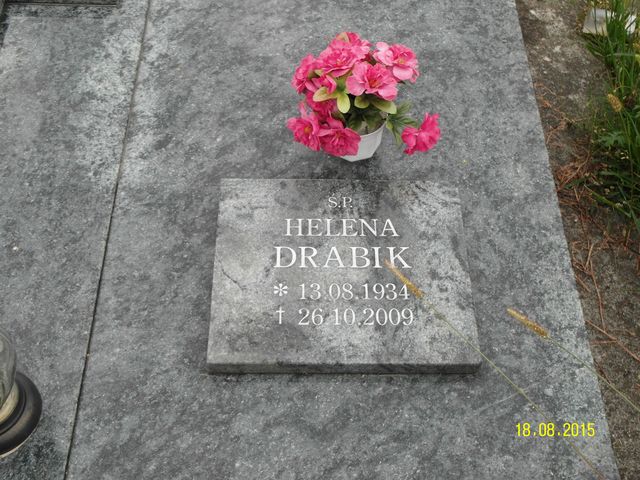 Grób Helena Drabik