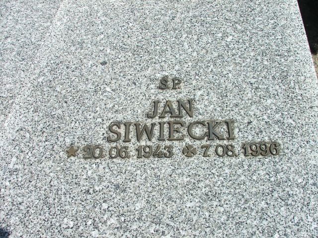 Grób Jan Siwiecki