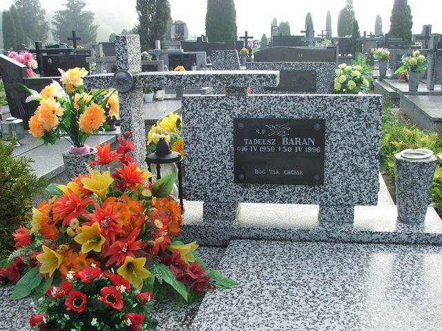 Grób Tadeusz Baran