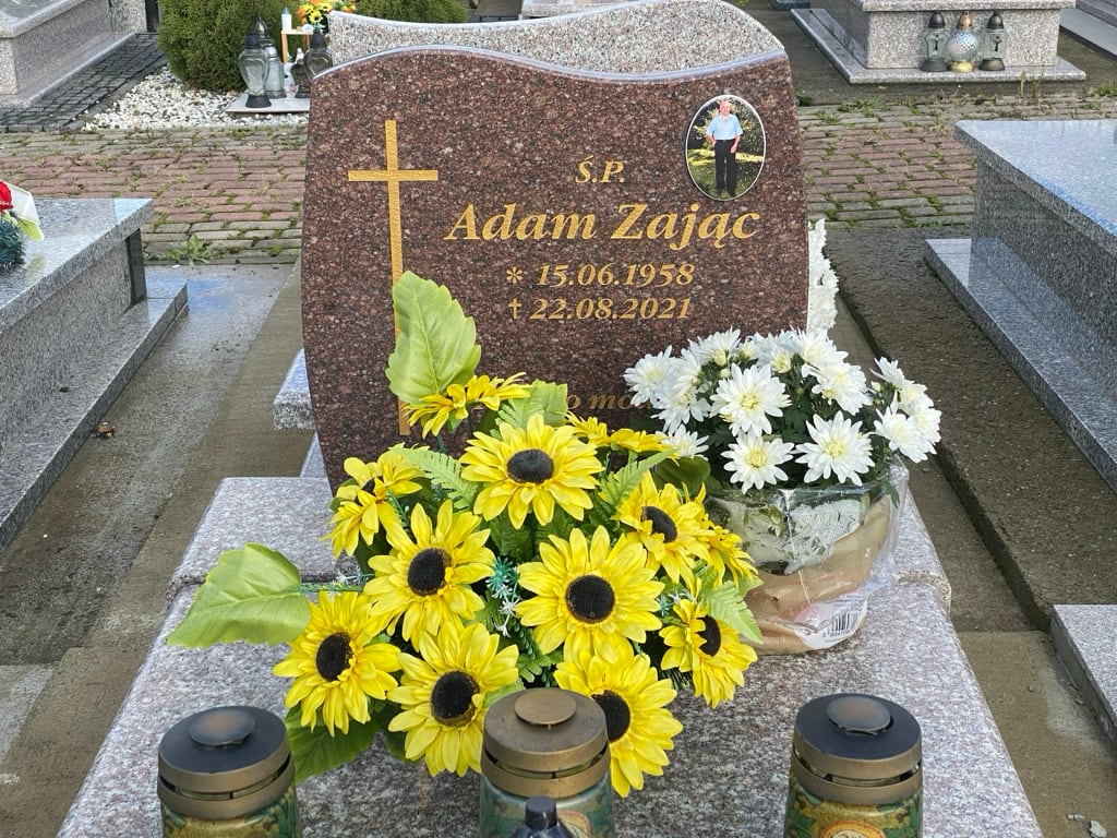 Grób Adam Zając