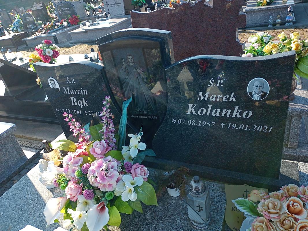 Grób Marek Kolanko