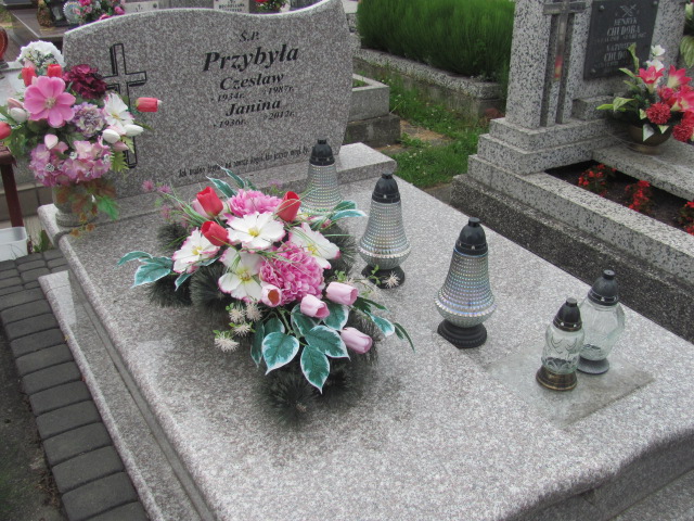 Grób Janina Przybyła