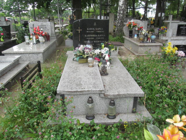Grób Kazimiera Łapka